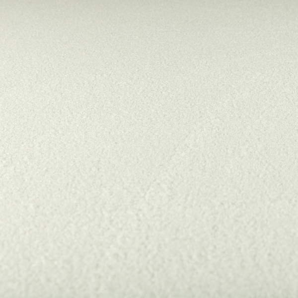 Ivory Boucle Recycled PET Material White Colour Upholstery Fabric CTR-1839 - Handmade Cushions