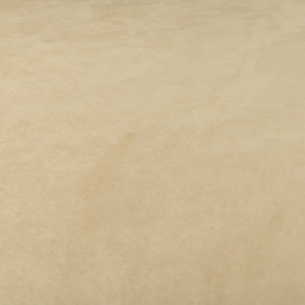 Dhaka Plain Suede Beige Colour Upholstery Fabric CTR-1918 - Handmade Cushions
