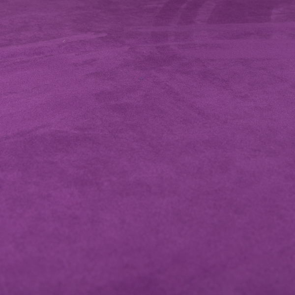 Dhaka Plain Suede Purple Colour Upholstery Fabric CTR-1925 - Handmade Cushions