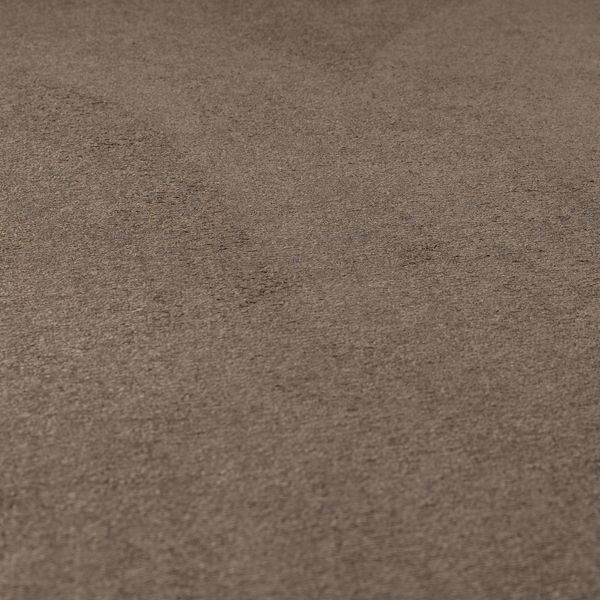 Berlin Boucle Textured Chenille Oak Brown Colour Upholstery Fabric CTR-1954