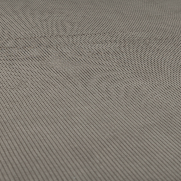 Tromso Pencil Thin Striped Brown Corduroy Upholstery Fabric CTR-2095 - Roman Blinds