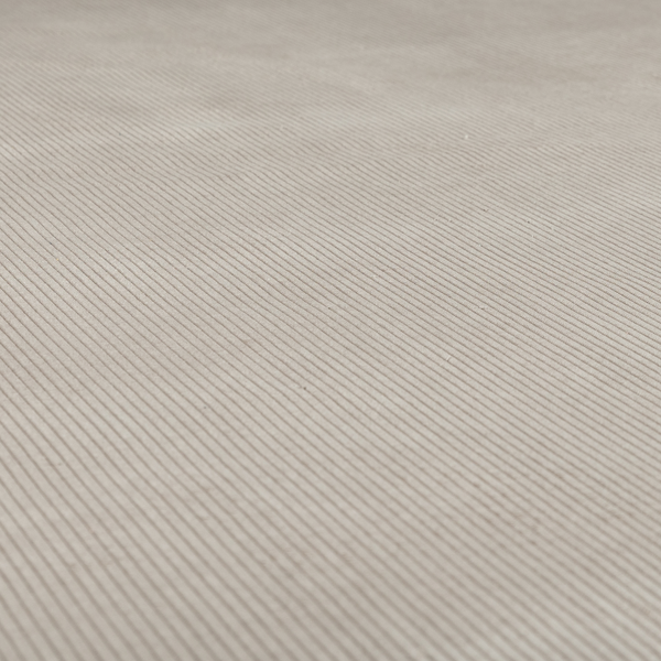 Tromso Pencil Thin Striped Light Brown Corduroy Upholstery Fabric CTR-2096 - Handmade Cushions