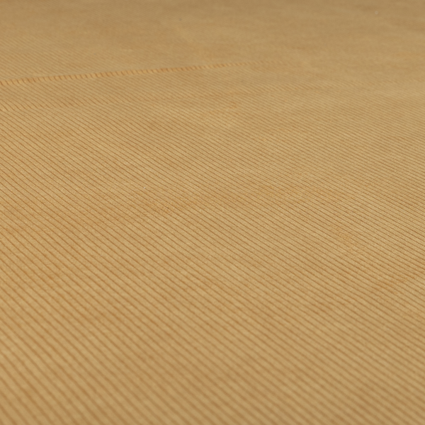 Tromso Pencil Thin Striped Yellow Corduroy Upholstery Fabric CTR-2099 - Handmade Cushions