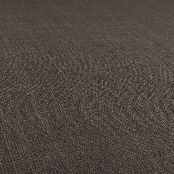 Narvik Weave Textured Water Repellent Treated Material Brown Colour Upholstery Fabric CTR-2114