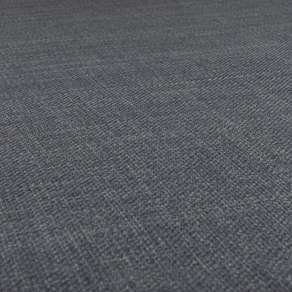 Narvik Weave Textured Water Repellent Treated Material Grey Charcoal Colour Upholstery Fabric CTR-2120