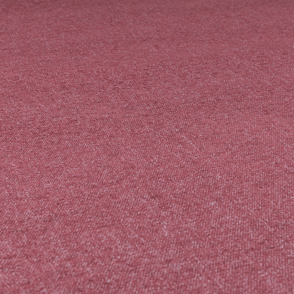 Nairobi Soft Textured Chenille Raspberry Red Colour Upholstery Fabric CTR-2149 - Roman Blinds