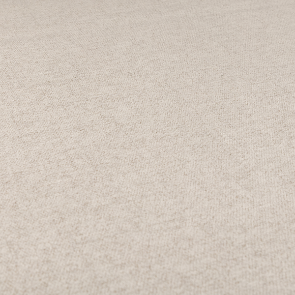 Nairobi Soft Textured Chenille Cream Colour Upholstery Fabric CTR-2159 - Handmade Cushions