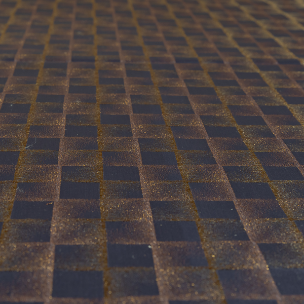 Casa Textured Uniformed Block Shine Pattern Purple Furnishing Fabric CTR-2224 - Roman Blinds