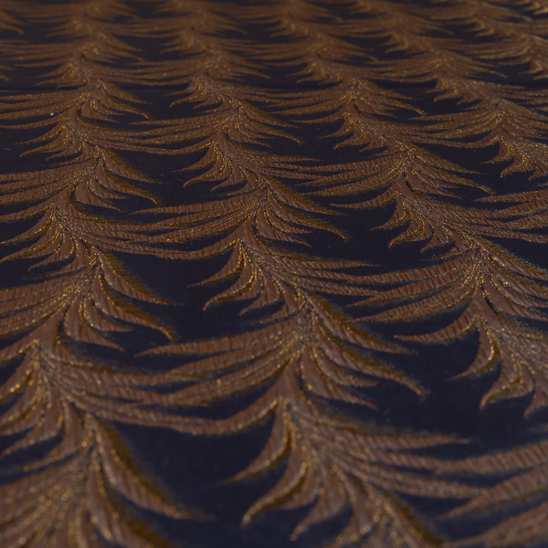 Casa Textured Leaf Pattern Purple Furnishing Fabric CTR-2226 - Roman Blinds