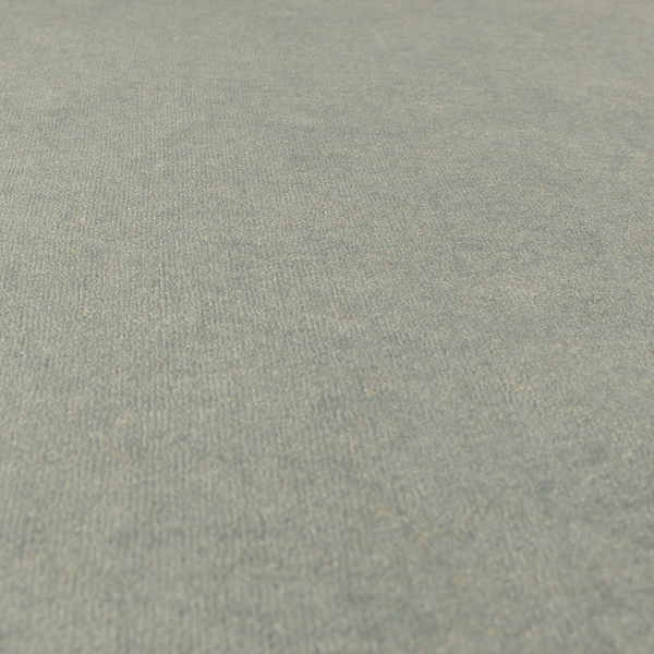 Habitat Aged Look Soft Suede Silver Upholstery Fabric CTR-2455 - Roman Blinds