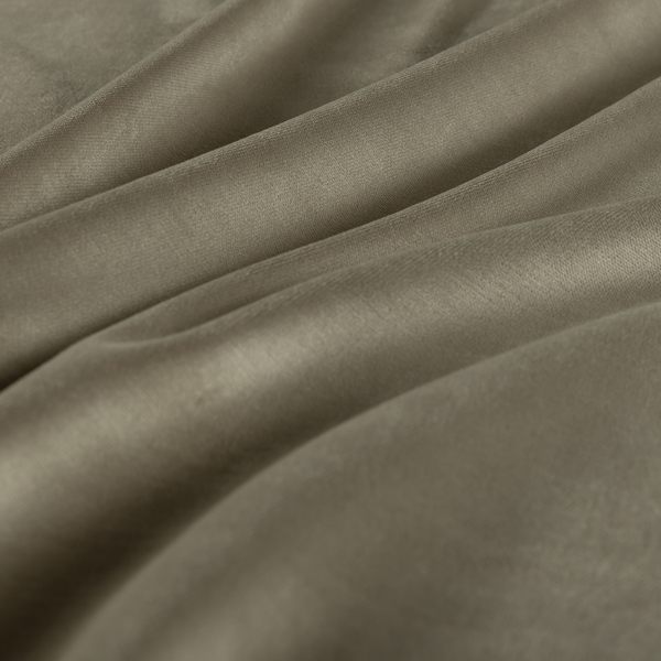 Atlantic Ribbed Textured Plain Cotton Feel Velvet Beige Upholstery Fabric CTR-2575 - Handmade Cushions