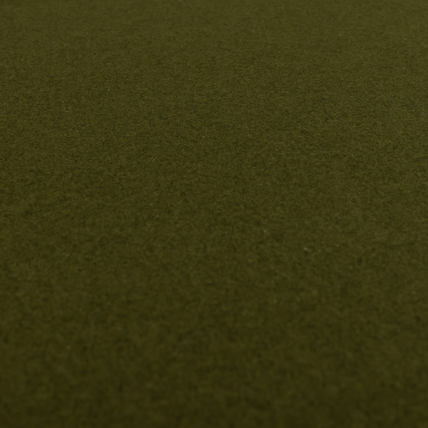 Moorland Plain Wool Green Colour Upholstery Fabric CTR-2607