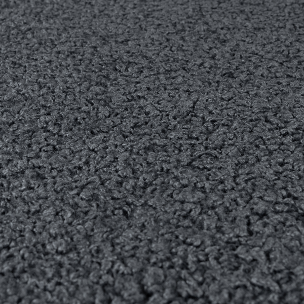 Willow Boucle Material Grey Colour Upholstery Fabric CTR-2791