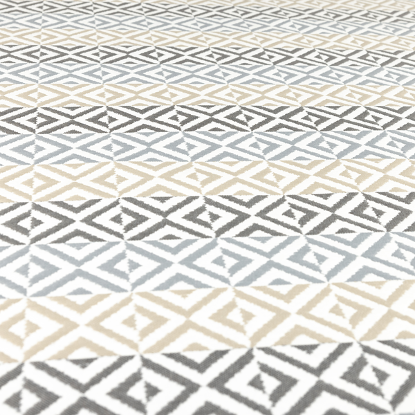 Himalaya Geometric Pattern Outdoor Fabric CTR-2800 - Handmade Cushions