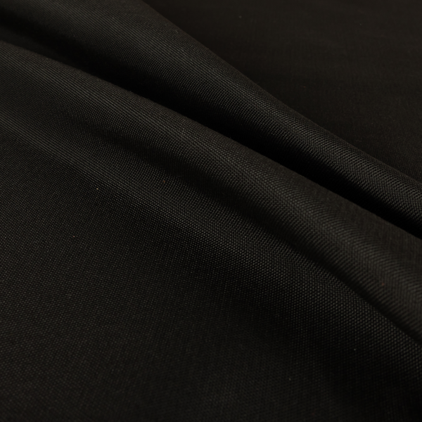 Columbo Plain Black Colour Outdoor Fabric CTR-2847