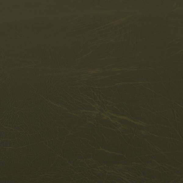 Chester Durable Quality Aged Finish Look Faux Leather In Army Green Colour Soft Finish