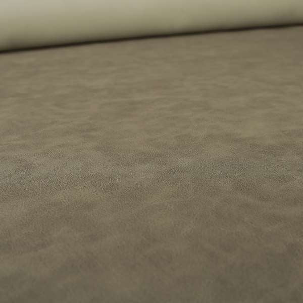 Chester Faux Nubuck Leather Soft Semi Sueded Finish In Natural Stone Colour