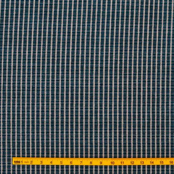 Cleveland Thick Durable Woven Hopsack Type Soft Upholstery Fabric In Teal Blue - Handmade Cushions