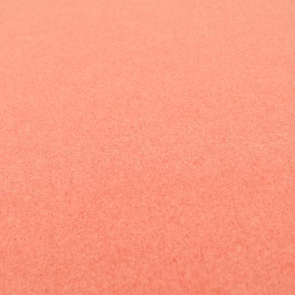 Como Soft Wool Effect Plain Chenille Quality Upholstery Fabric In Pink Colour - Roman Blinds