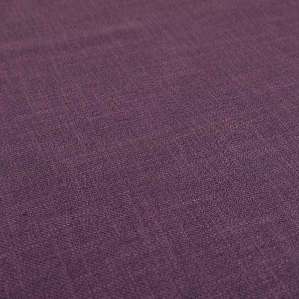 Cruise Ribbed Weave Textured Chenille Material In Purple Upholstery Curtain Fabric - Handmade Cushions