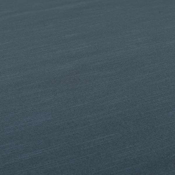 Darwin Linen Effect Style Flat Weave Material In Carolina Blue Colour Upholstery Soft Furnishing Fabrics
