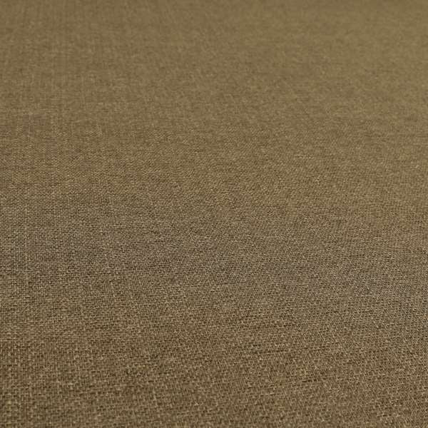 Devon Textured Woven Upholstery Chenille Fabric In Brown Colour - Handmade Cushions