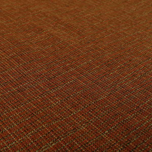 Dijon Heavily Textured Detailed Weave Material Orange Furnishing Upholstery Fabrics - Handmade Cushions