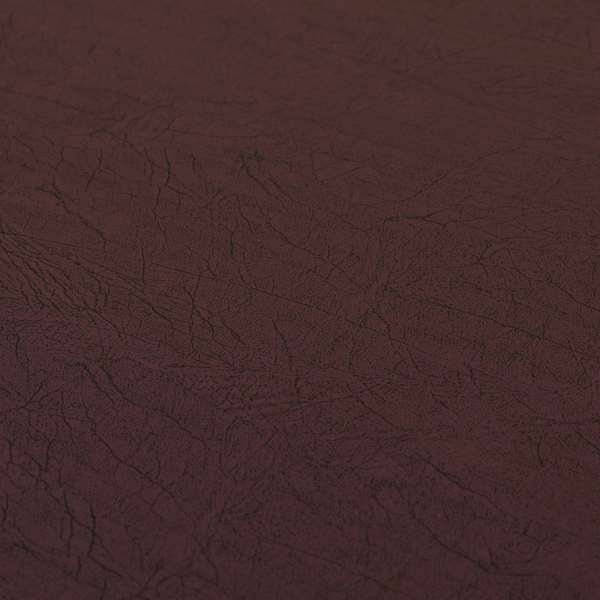 Earth Soft Textured Faux Leather In Purple Colour Upholstery Fabrics