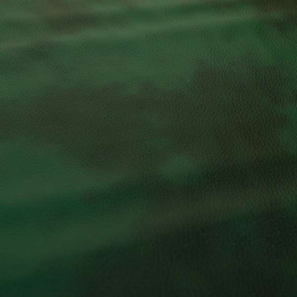 Eternity Grain Textured Aged Effect Faux Leather Green Colour Upholstery Vinyl Fabrics
