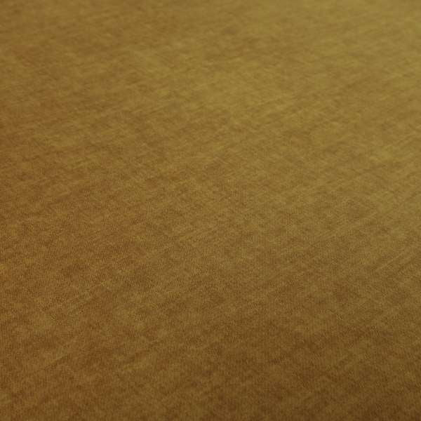 Faleolo Thick Durable Soft Velvet Material Yellow Colour Upholstery Fabric - Roman Blinds