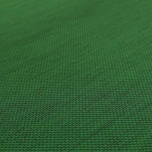 Festival Colourful Textured Chenille Plain Upholstery Fabric In Green