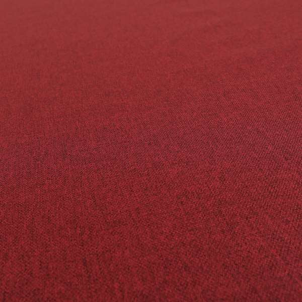 Florence Soft Plain Chenille Wine Deep Red Colour Quality Upholstery Fabric - Handmade Cushions