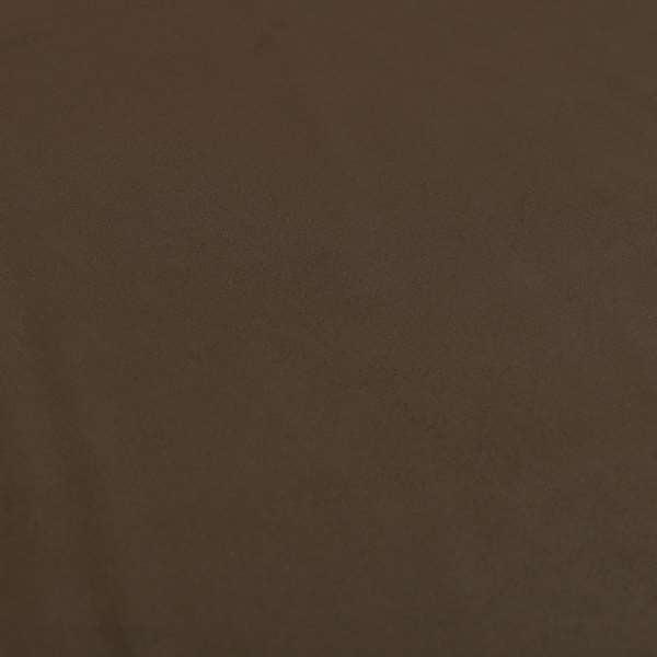 Grenada Soft Suede Fabric In Mocha Brown Colour For Interior Furnishing Upholstery