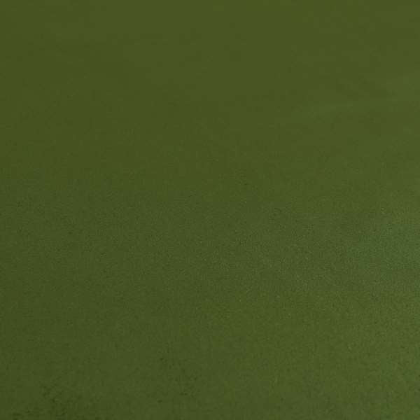 Grenada Soft Suede Fabric In Green Colour For Interior Furnishing Upholstery