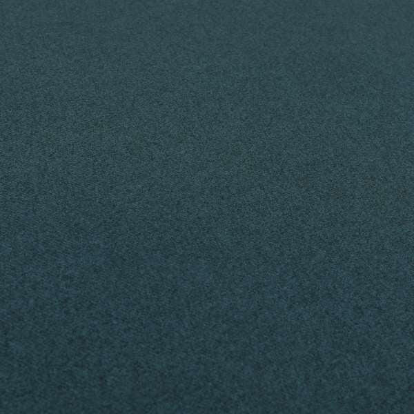 Halesworth Tweed Effect Wool Like Persian Blue Furnishing Upholstery Fabric - Made To Measure Curtains