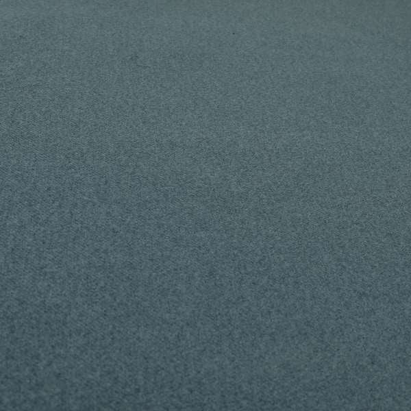Halesworth Tweed Effect Wool Like Azure Blue Furnishing Upholstery Fabric - Made To Measure Curtains
