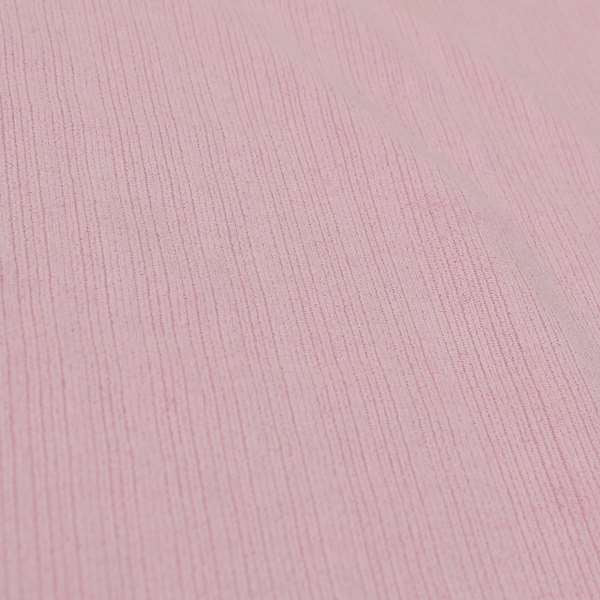 Havant Strie Soft Velvet Textured Feel Chenille Material In Pink Upholstery Fabrics - Made To Measure Curtains