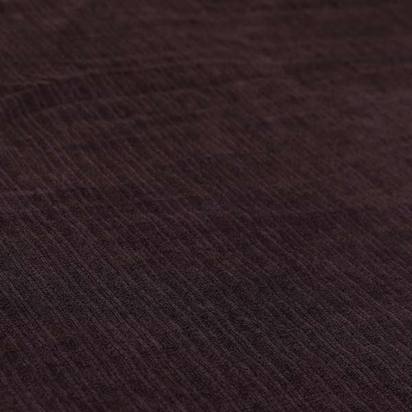 Havant Strie Soft Velvet Textured Feel Chenille Material In Purple Upholstery Fabrics