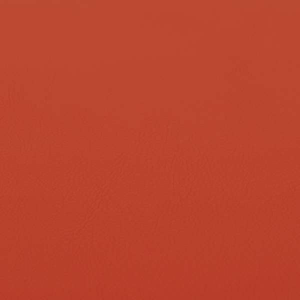Hudson Bonded Grain Finish Eco Composition Leather In Burnt Orange Colour Upholstery Textile