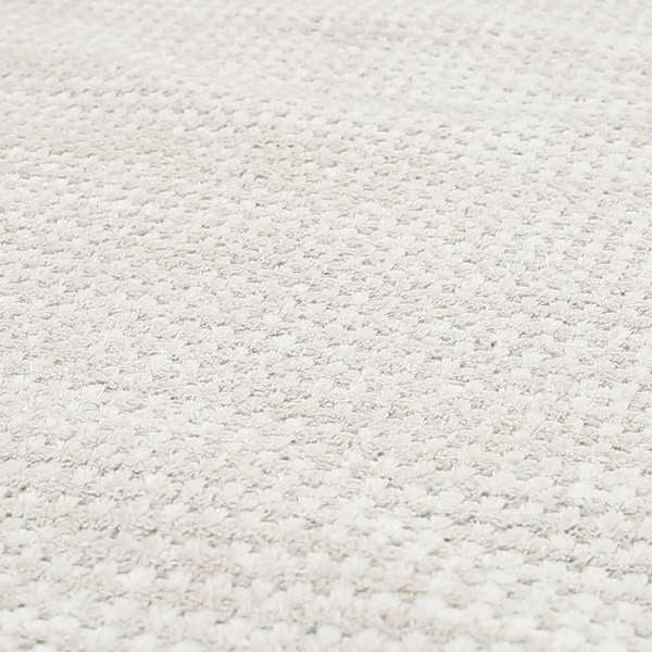 Ilford Plush Wave Ripple Effect Corduroy Upholstery Fabric In Cream Colour - Roman Blinds