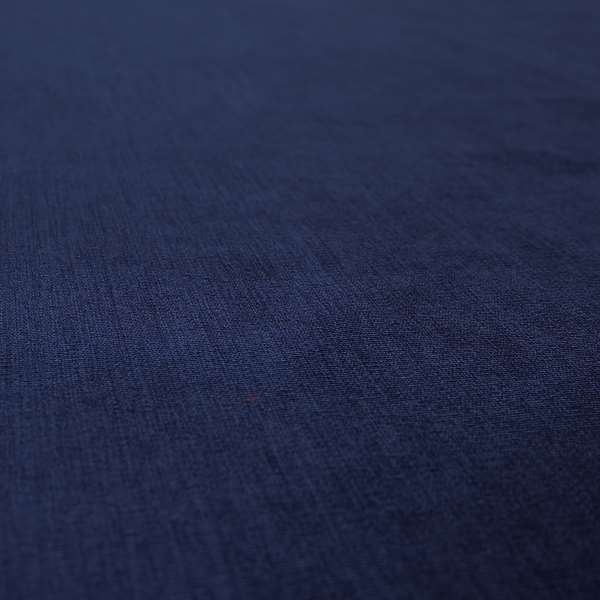 Irania Soft Chenille Upholstery Fabric Navy Blue Colour - Made To Measure Curtains