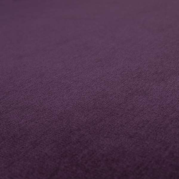 Irania Soft Chenille Upholstery Fabric Purple Colour - Handmade Cushions
