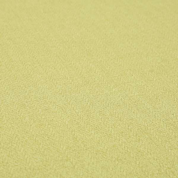 Irvine Herringbone Weave Chenille Upholstery Fabric Yellow Zest Colour