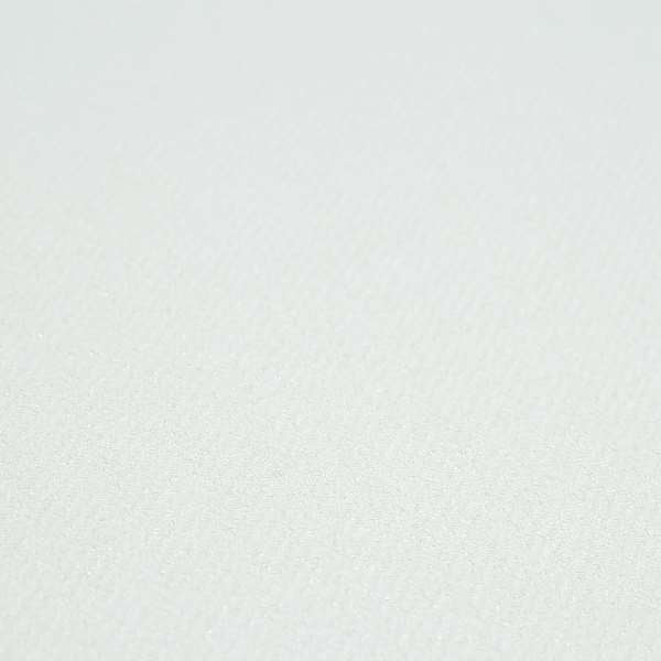 Irvine Herringbone Weave Chenille Upholstery Fabric White Colour