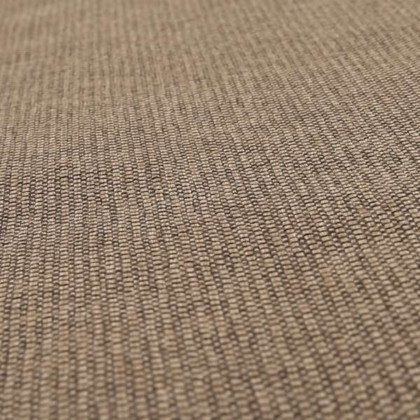 Karen Hopsack Thick Weave Brown Colour Upholstery Fabric - Roman Blinds