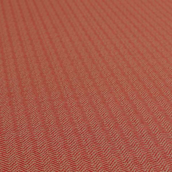 Kirkwall Herringbone Furnishing Fabric In Pink Colour - Roman Blinds