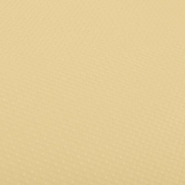 Lattice Quilted Textured Faux Leather Beige Vinyl Upholstery Fabric