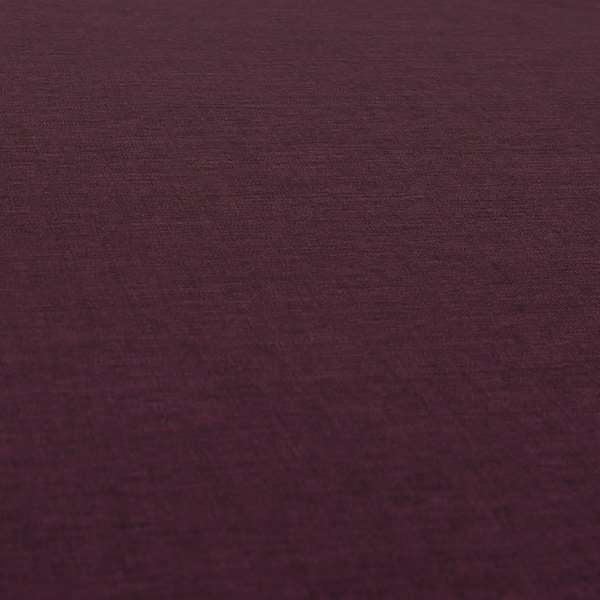 Lauren Hardwearing Linen Effect Chenille Upholstery Furnishing Fabric Purple Colour - Handmade Cushions