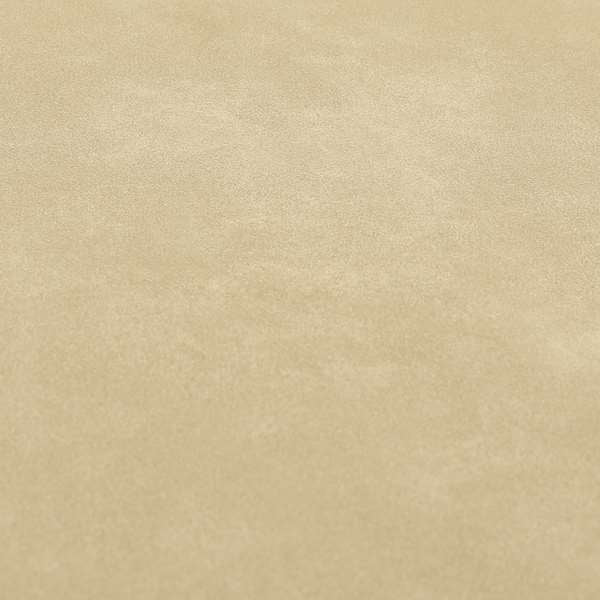 Lisbon Faux Suede Leatherette Finish Upholstery Fabric In Beige Colour