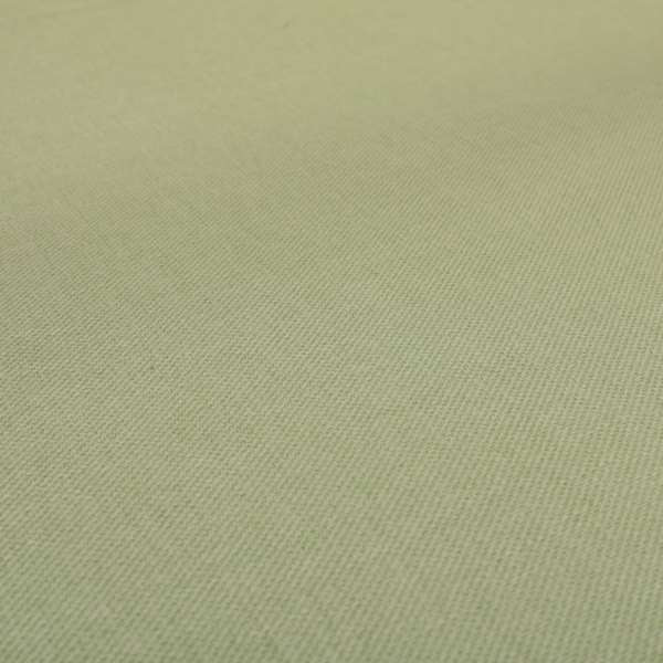 Lotus Pastel Tones Plain Chenille Furnishing Fabric In Green Colour - Handmade Cushions